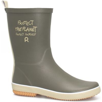 ROUCHETTE Demi botte PROTECT THE PLANET Femme - Coloris Kaki - 36 - Publicité ROUCHETTE Demi botte PROTECT THE PLANET Femme - Coloris Kaki - 36 - Publicité