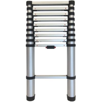 Echelle télescopique Hailo Flexline - Longueur déployée 2,9m - 3,90m - Publicité Echelle télescopique Hailo Flexline - Longueur déployée 2,9m - 3,90m - Publicité