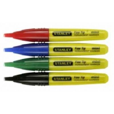 Stanley Lot de 4 mini marqueurs couleurs - Publicité Stanley Lot de 4 mini marqueurs couleurs - Publicité