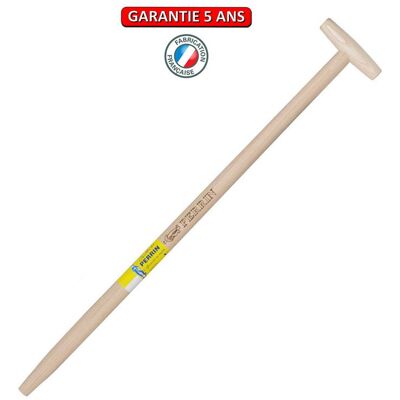 PERRIN Manche béquille tournée 95 cm pour bêche louchet douille 38 - Publicité PERRIN Manche béquille tournée 95 cm pour bêche louchet douille 38 - Publicité