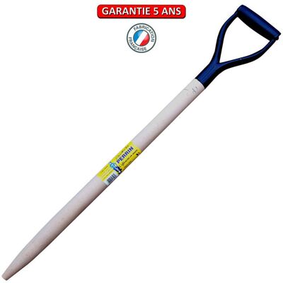 PERRIN Manche poignée en D 85 cm pour bêche louchet douille 38 - Publicité PERRIN Manche poignée en D 85 cm pour bêche louchet douille 38 - Publicité