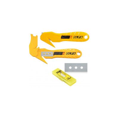 Lames de cutter en acier inoxydable Olfa - Pack de 10 - Publicité Lames de cutter en acier inoxydable Olfa - Pack de 10 - Publicité