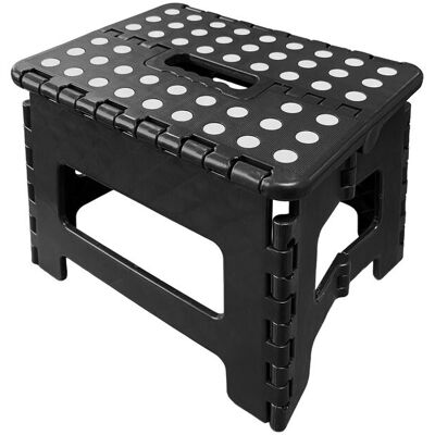 HAILO Marche pied SELEKTA 1 marche plastique pliant compact avec poignée de transport - Publicité HAILO Marche pied SELEKTA 1 marche plastique pliant compact avec poignée de transport - Publicité