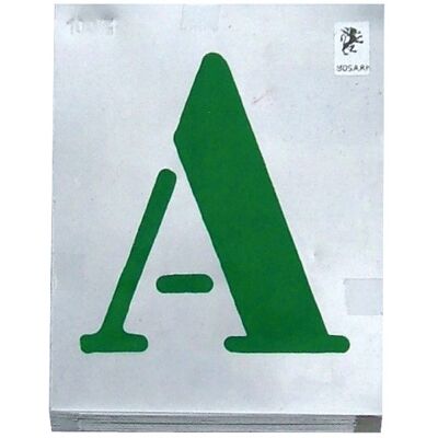 Outifrance Ensemble d'autocollants de lettres - 100 mm - Autocollants de lettres - Publicité Outifrance Ensemble d'autocollants de lettres - 100 mm - Autocollants de lettres - Publicité