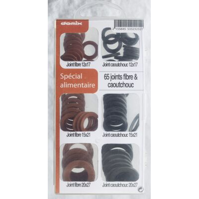 Coffret de 65 joints raccord COMAP - Publicité Coffret de 65 joints raccord COMAP - Publicité