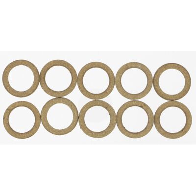 Lot de 15 joints cuir COMAP - Publicité Lot de 15 joints cuir COMAP - Publicité