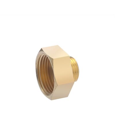 Réducteur en laiton Quick Plumbing M3/8" - H3/4" Fille à Mâle - Connexion Durable - Publicité Réducteur en laiton Quick Plumbing M3/8" - H3/4" Fille à Mâle - Connexion Durable - Publicité