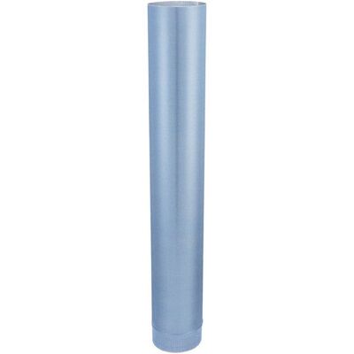 Joncoux Tuyau aluminié de raccordement - modèle POLYFEU - Diamètre de 139mm - Longueur 0,65M - Publicité Joncoux Tuyau aluminié de raccordement - modèle POLYFEU - Diamètre de 139mm - Longueur 0,65M - Publicité