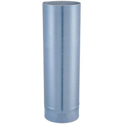 Joncoux Tuyau aluminié de raccordement - modèle POLYFEU - Diamètre de 139mm - Longueur 0,50M - Publicité Joncoux Tuyau aluminié de raccordement - modèle POLYFEU - Diamètre de 139mm - Longueur 0,50M - Publicité