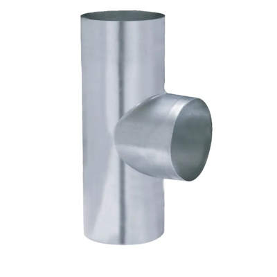 Joncoux Coude en T galvanisé de 90° d'angle - diamètre 100 mm - Egal - Publicité Joncoux Coude en T galvanisé de 90° d'angle - diamètre 100 mm - Egal - Publicité