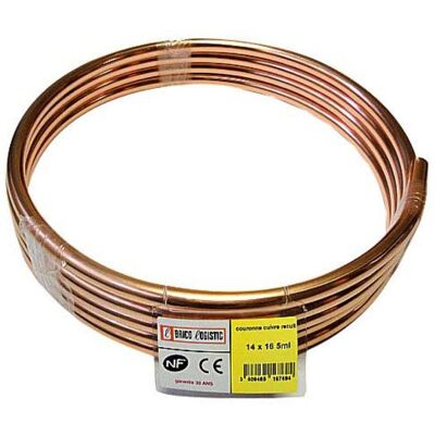 Copper Distribution Tube en cuivre 16mm x 5m - Publicité Copper Distribution Tube en cuivre 16mm x 5m - Publicité