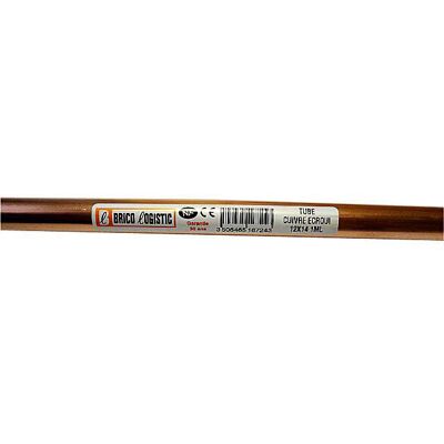 Sans marque Tube D'Alimentation Cuivre Écroui, Diam.12 X 14 Mm, En Barre De 1 M - Publicité Sans marque Tube D'Alimentation Cuivre Écroui, Diam.12 X 14 Mm, En Barre De 1 M - Publicité