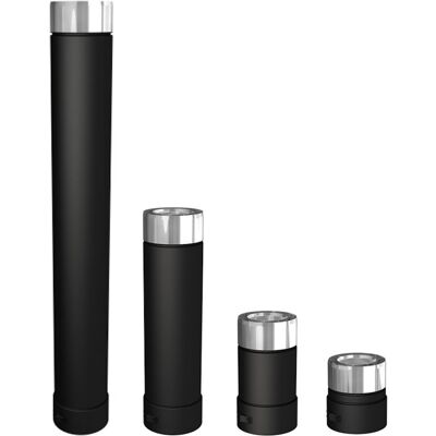 Joncoux Rosace aimantée - Apollo Pellets 2.0 - noir Ø80 mm - Publicité Joncoux Rosace aimantée - Apollo Pellets 2.0 - noir Ø80 mm - Publicité