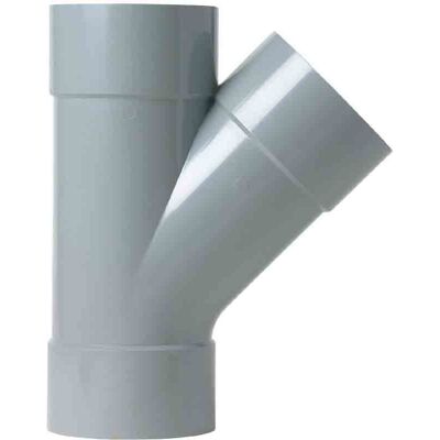 GIRPI Culotte d'évacuation à 45° femelle/femelle Ø 125 mm - Publicité GIRPI Culotte d'évacuation à 45° femelle/femelle Ø 125 mm - Publicité