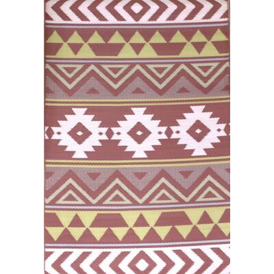 PROLOISIRS Tapis Polypropylène 90x150 - Azteques - Publicité PROLOISIRS Tapis Polypropylène 90x150 - Azteques - Publicité