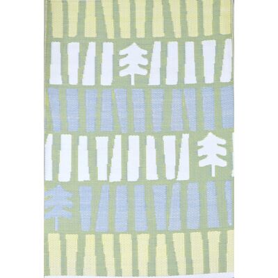 PROLOISIRS Tapis Polypropylène 90x150 - Bleu - Publicité PROLOISIRS Tapis Polypropylène 90x150 - Bleu - Publicité