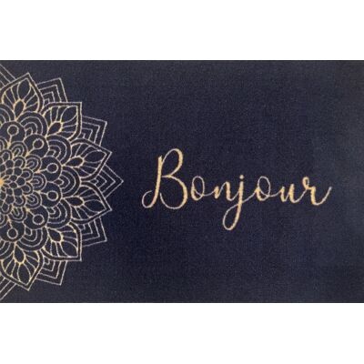 Sans marque Paillasson noir l.40 cm x L.60 cm, Boston4060mandala - Publicité Sans marque Paillasson noir l.40 cm x L.60 cm, Boston4060mandala - Publicité