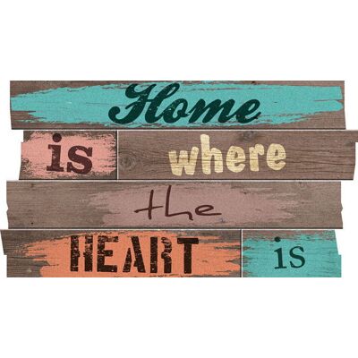 ID MAT Tapis Boston Decoupe Home 40X70Cm - Publicité ID MAT Tapis Boston Decoupe Home 40X70Cm - Publicité