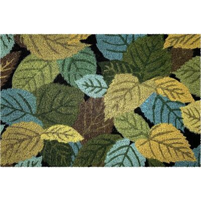 ID MAT Tapis Coco Bleu Amazon Latex 40X60Cm - Publicité ID MAT Tapis Coco Bleu Amazon Latex 40X60Cm - Publicité