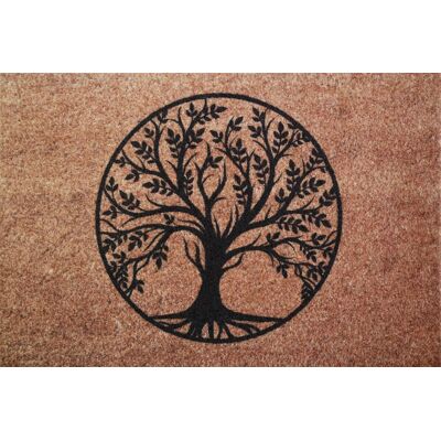ID MAT Tapis Dallas Arbre 40X60X0,5Cm - Publicité ID MAT Tapis Dallas Arbre 40X60X0,5Cm - Publicité