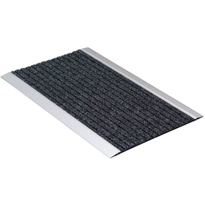 ID MAT Tapis Rocky Anthracite 40X60Cm - Publicité ID MAT Tapis Rocky Anthracite 40X60Cm - Publicité
