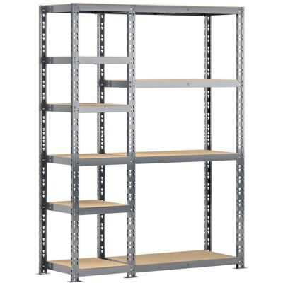 Modulö Storage Concept rangement de garage - longueur 150 cm - 10 plateaux - Publicité Modulö Storage Concept rangement de garage - longueur 150 cm - 10 plateaux - Publicité