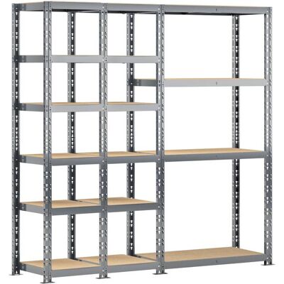 Modulö Storage Concept rangement de garage - longueur 200 cm - 16 plateaux - Publicité Modulö Storage Concept rangement de garage - longueur 200 cm - 16 plateaux - Publicité