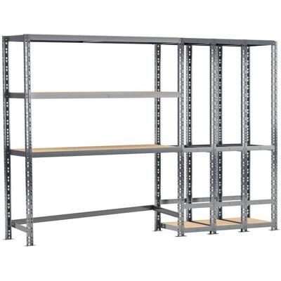 Modulö Storage Concept rangement de garage MODULÖ - longueur 255 cm - 5 plateaux - Publicité Modulö Storage Concept rangement de garage MODULÖ - longueur 255 cm - 5 plateaux - Publicité