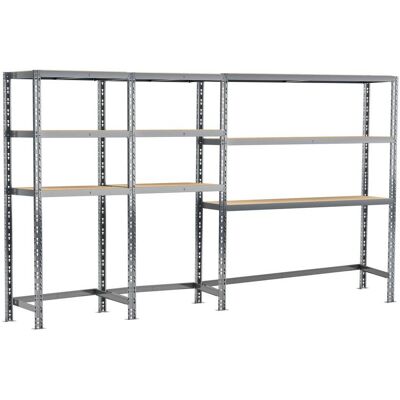 Modulö Storage Concept rangement de garage - longueur 290 cm - 9 plateaux - Publicité Modulö Storage Concept rangement de garage - longueur 290 cm - 9 plateaux - Publicité