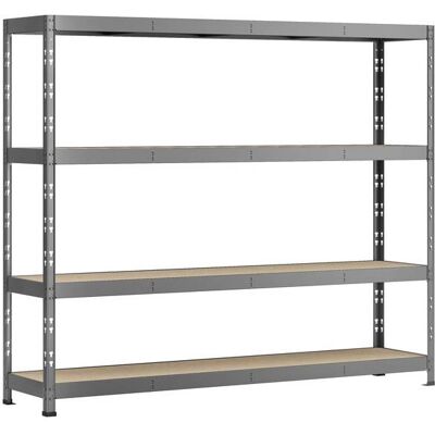 Modulö Storage Etagère Rack charge lourde - 4 plateaux - 220 x 60 cm - Publicité Modulö Storage Etagère Rack charge lourde - 4 plateaux - 220 x 60 cm - Publicité