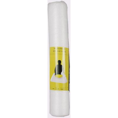 Film mousse blanc PACK AND MOVE x l.80 cm - Publicité Film mousse blanc PACK AND MOVE x l.80 cm - Publicité