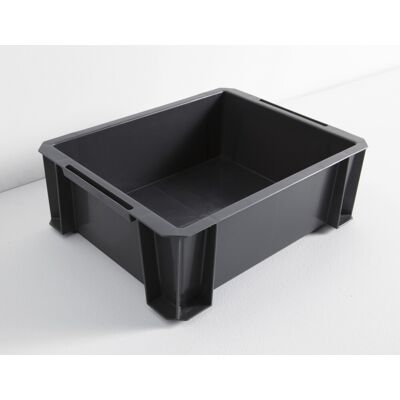 Centrale Brico bac de manutention IRIS plastique anthracite l.35 x P.27.5 x H.12 cm cm, 8 l - Publicité Centrale Brico bac de manutention IRIS plastique anthracite l.35 x P.27.5 x H.12 cm cm, 8 l - Publicité