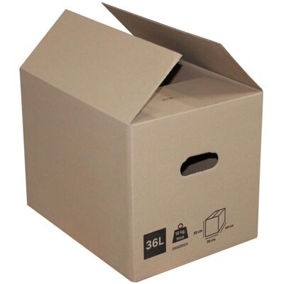Centrale Brico Carton 36 l, l.40 cm x H.30 cm x p.30 cm - Publicité Centrale Brico Carton 36 l, l.40 cm x H.30 cm x p.30 cm - Publicité