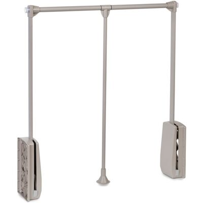 EMUCA Tiroir extérieur Vertex 40 kg hauteur 131 mm - côtés en verre- 450- Gris anthracite - Publicité EMUCA Tiroir extérieur Vertex 40 kg hauteur 131 mm - côtés en verre- 450- Gris anthracite - Publicité