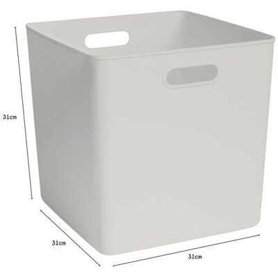 Sans marque Bac H.31 x l.31 x P.31 cm - Publicité Sans marque Bac H.31 x l.31 x P.31 cm - Publicité