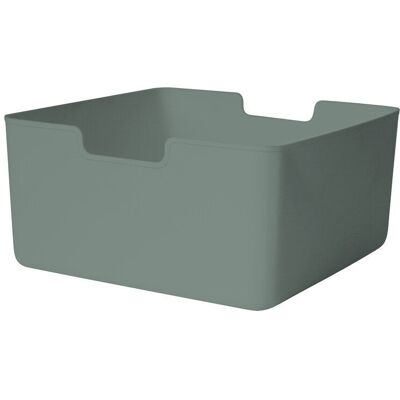 Sans marque Bac plastique recycle M KUB Sage 2 H.15 x l.31 x P.31 cm - Publicité Sans marque Bac plastique recycle M KUB Sage 2 H.15 x l.31 x P.31 cm - Publicité
