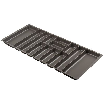Sans marque Range-couverts Nolago basalt gris pour Merivobox 120 (1108 x 473 mm) - Publicité Sans marque Range-couverts Nolago basalt gris pour Merivobox 120 (1108 x 473 mm) - Publicité