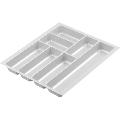 Sans marque Range-couverts Nolago pour Merivobox 408x473mm blanc - Publicité Sans marque Range-couverts Nolago pour Merivobox 408x473mm blanc - Publicité
