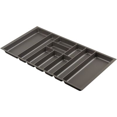 Sans marque Range-couverts Nolago pour Merivobox 908x473mm gris basalte - Publicité Sans marque Range-couverts Nolago pour Merivobox 908x473mm gris basalte - Publicité