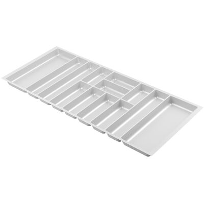 Sans marque Range-couverts Nolago pour Merivobox 1108x473mm blanc - Publicité Sans marque Range-couverts Nolago pour Merivobox 1108x473mm blanc - Publicité