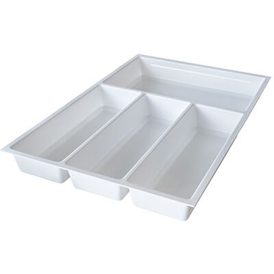 Sans marque Range-couverts Sky 322x474mm blanc - Publicité Sans marque Range-couverts Sky 322x474mm blanc - Publicité