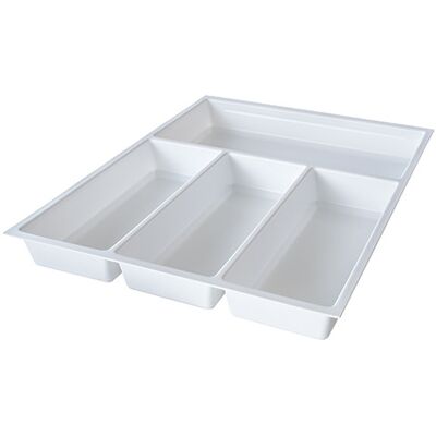 Sans marque Range-couverts Sky 372x474mm blanc - Publicité Sans marque Range-couverts Sky 372x474mm blanc - Publicité