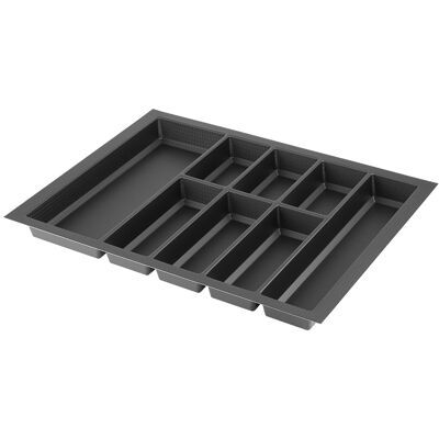 Sans marque Range-couverts Classico Kristall softTouch 622x474mm noir - Publicité Sans marque Range-couverts Classico Kristall softTouch 622x474mm noir - Publicité