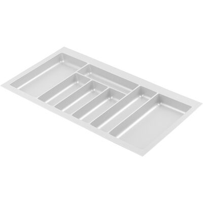 Sans marque Range-couverts Nolago pour Merivobox 808x423mm blanc - Publicité Sans marque Range-couverts Nolago pour Merivobox 808x423mm blanc - Publicité