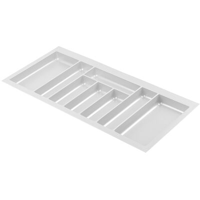 Sans marque Range-couverts Nolago pour Merivobox 908x423mm blanc - Publicité Sans marque Range-couverts Nolago pour Merivobox 908x423mm blanc - Publicité