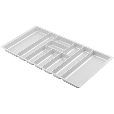Sans marque Range-couverts Nolago pour Merivobox 908x473mm blanc - Publicité Sans marque Range-couverts Nolago pour Merivobox 908x473mm blanc - Publicité