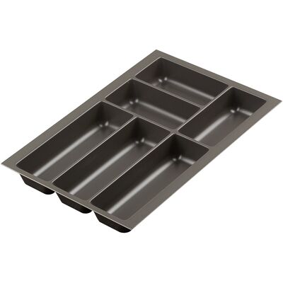 Sans marque Range-couverts Nolago pour Merivobox 308x473mm gris basalt - Publicité Sans marque Range-couverts Nolago pour Merivobox 308x473mm gris basalt - Publicité