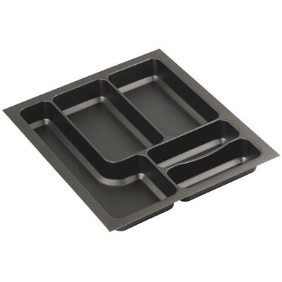 Sans marque Range-couverts 372x422 mm pour StrongMax 18 anthracite - Publicité Sans marque Range-couverts 372x422 mm pour StrongMax 18 anthracite - Publicité