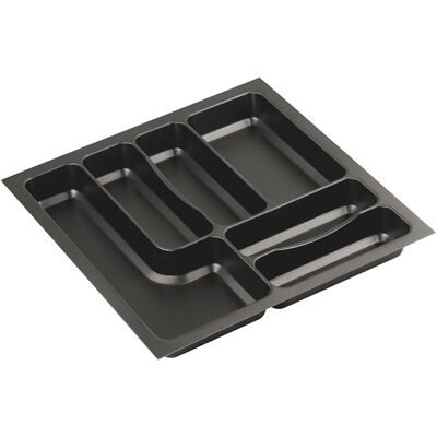 Sans marque Range-couverts 422x422 mm pour StrongMax 18 anthracite - Publicité Sans marque Range-couverts 422x422 mm pour StrongMax 18 anthracite - Publicité