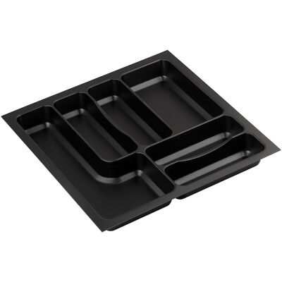 Sans marque Range-couverts 422x422 mm pour StrongMax 18 noir - Publicité Sans marque Range-couverts 422x422 mm pour StrongMax 18 noir - Publicité